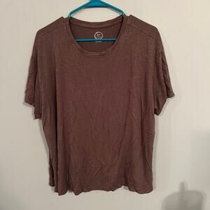 Maurices 24/7 Short Sleeve Tee Shirt Plus Size 1X